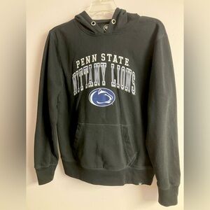 Penn State Nittany Lions Women’s Pullover Hoodie, Large, Black/Blue/White